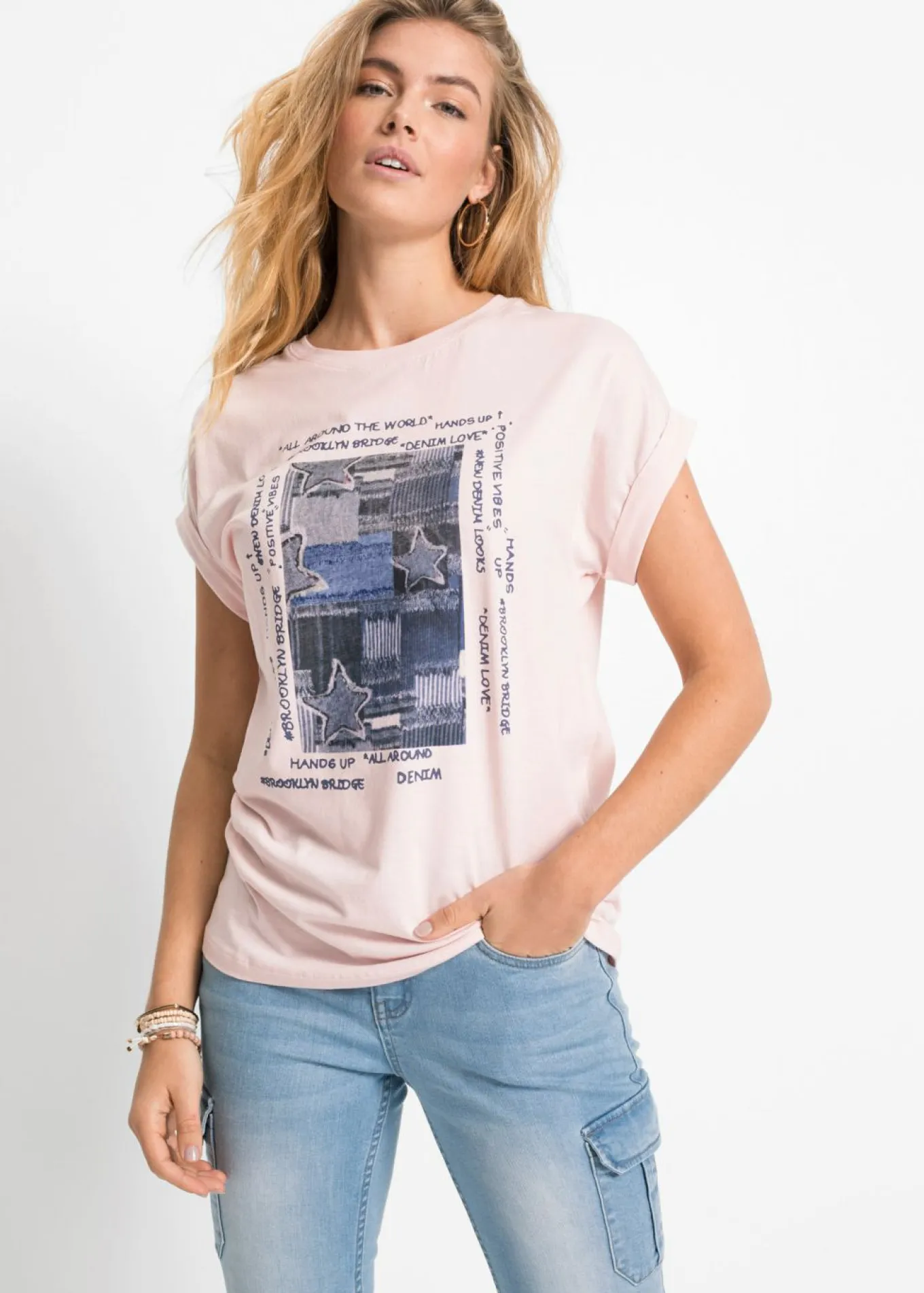 Camiseta de suave mezcla de viscosa