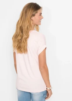 Camiseta de suave mezcla de viscosa