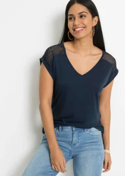 Camiseta de suave mezcla de viscosa