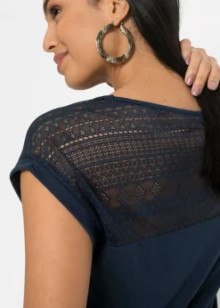 Camiseta de suave mezcla de viscosa