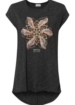Camiseta de suave mezcla de viscosa