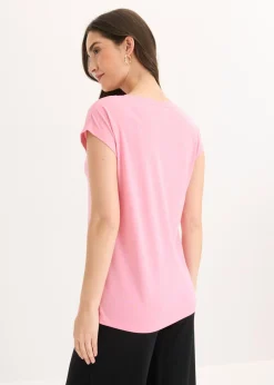 Camiseta de suave mezcla de viscosa