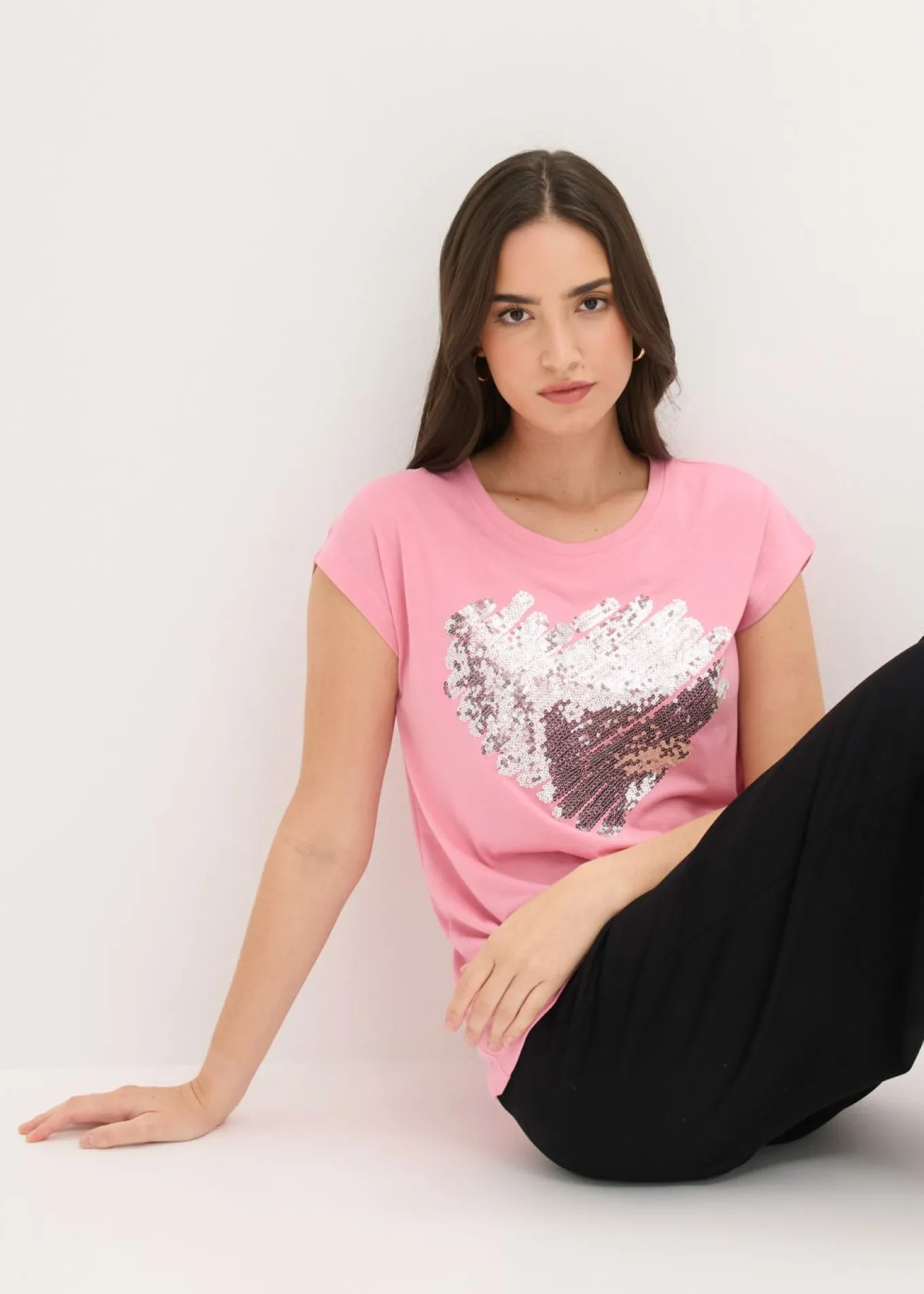 Camiseta de suave mezcla de viscosa