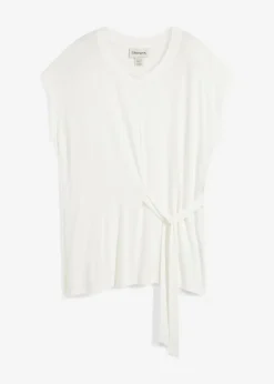 Camiseta de suave mezcla de viscosa