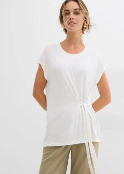 Camiseta de suave mezcla de viscosa