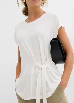 Camiseta de suave mezcla de viscosa