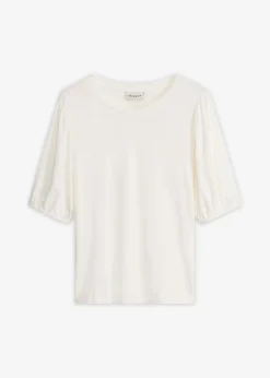 Camiseta de suave mezcla de viscosa