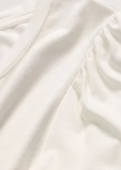 Camiseta de suave mezcla de viscosa