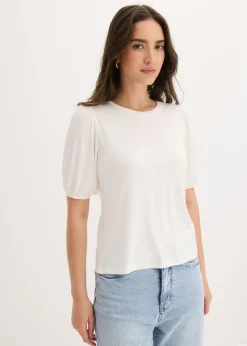 Camiseta de suave mezcla de viscosa