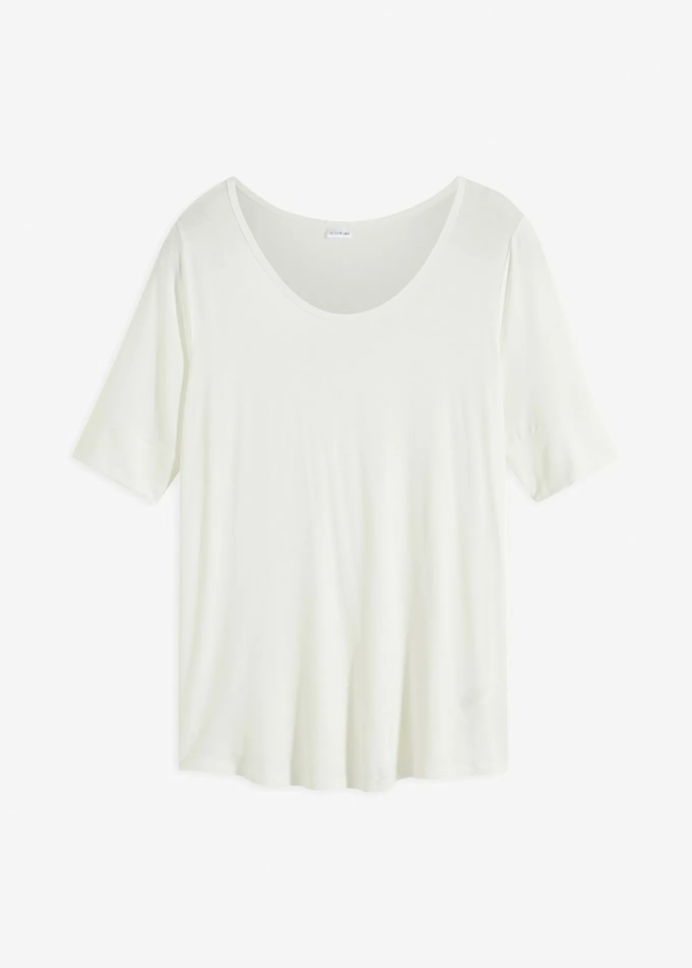 Camiseta de suave mezcla de viscosa