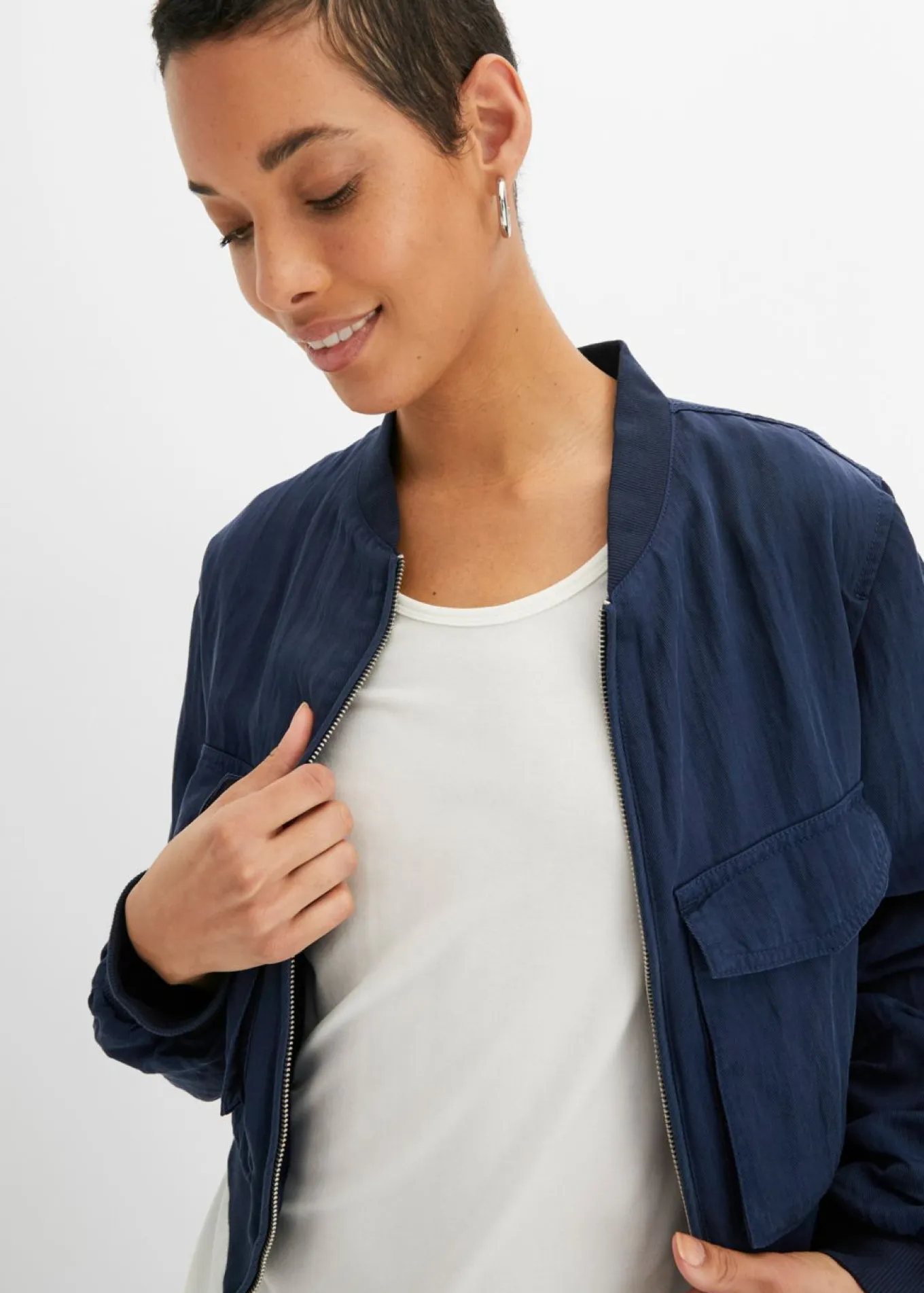 Camiseta de suave mezcla de viscosa