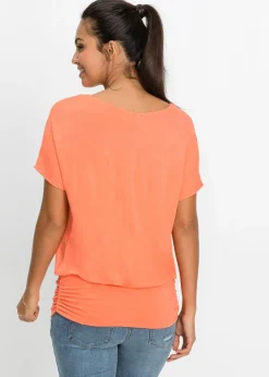 Camiseta de suave mezcla de viscosa