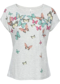 Camiseta de suave mezcla de viscosa