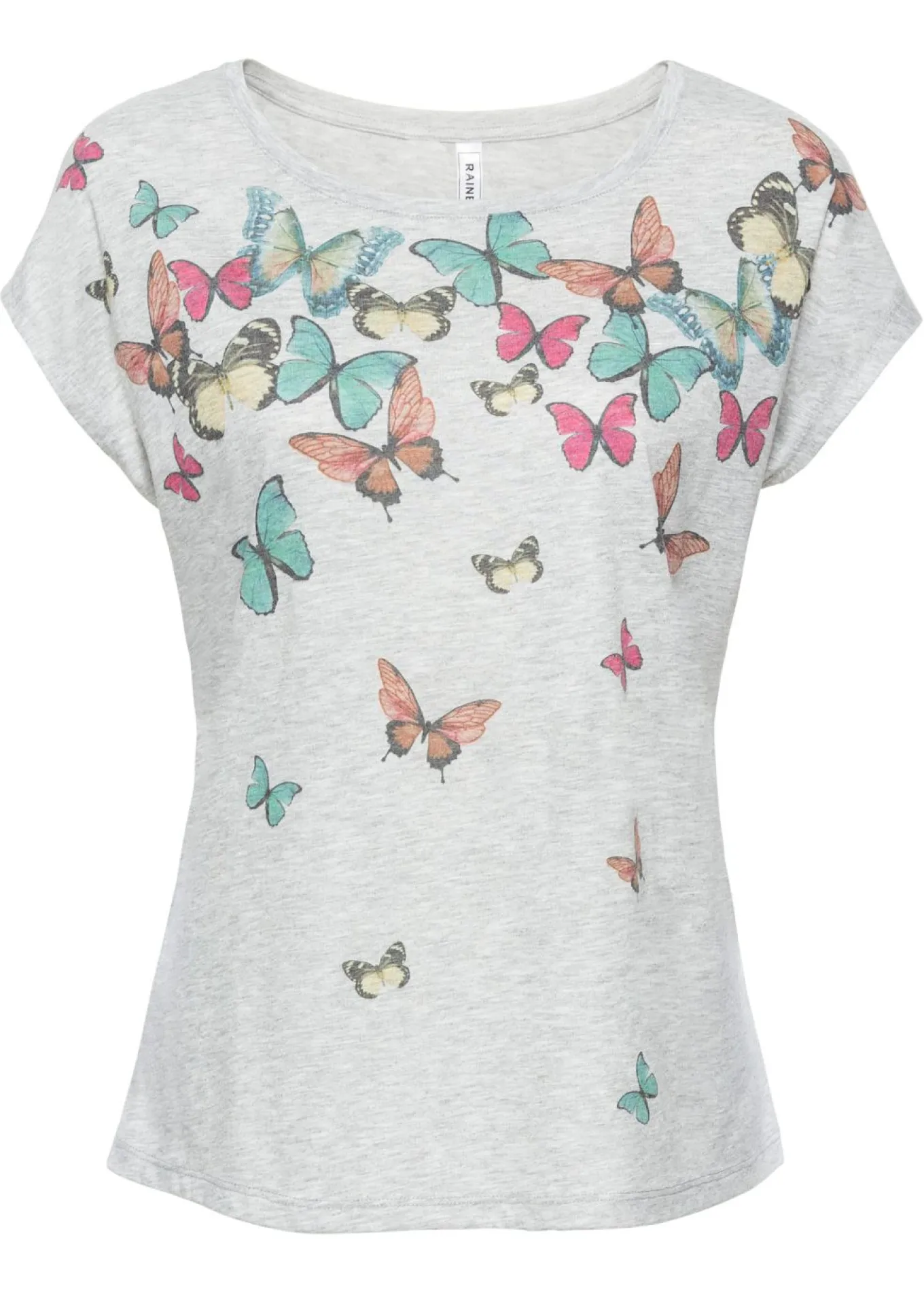 Camiseta de suave mezcla de viscosa