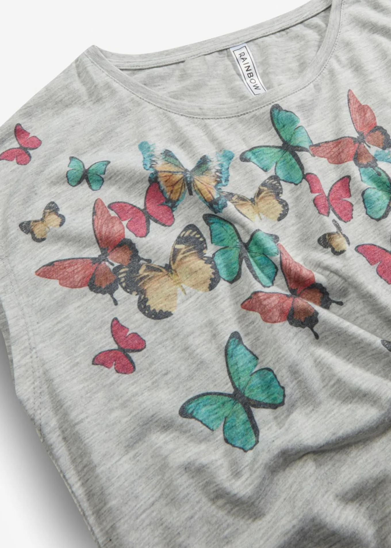 Camiseta de suave mezcla de viscosa