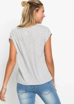 Camiseta de suave mezcla de viscosa