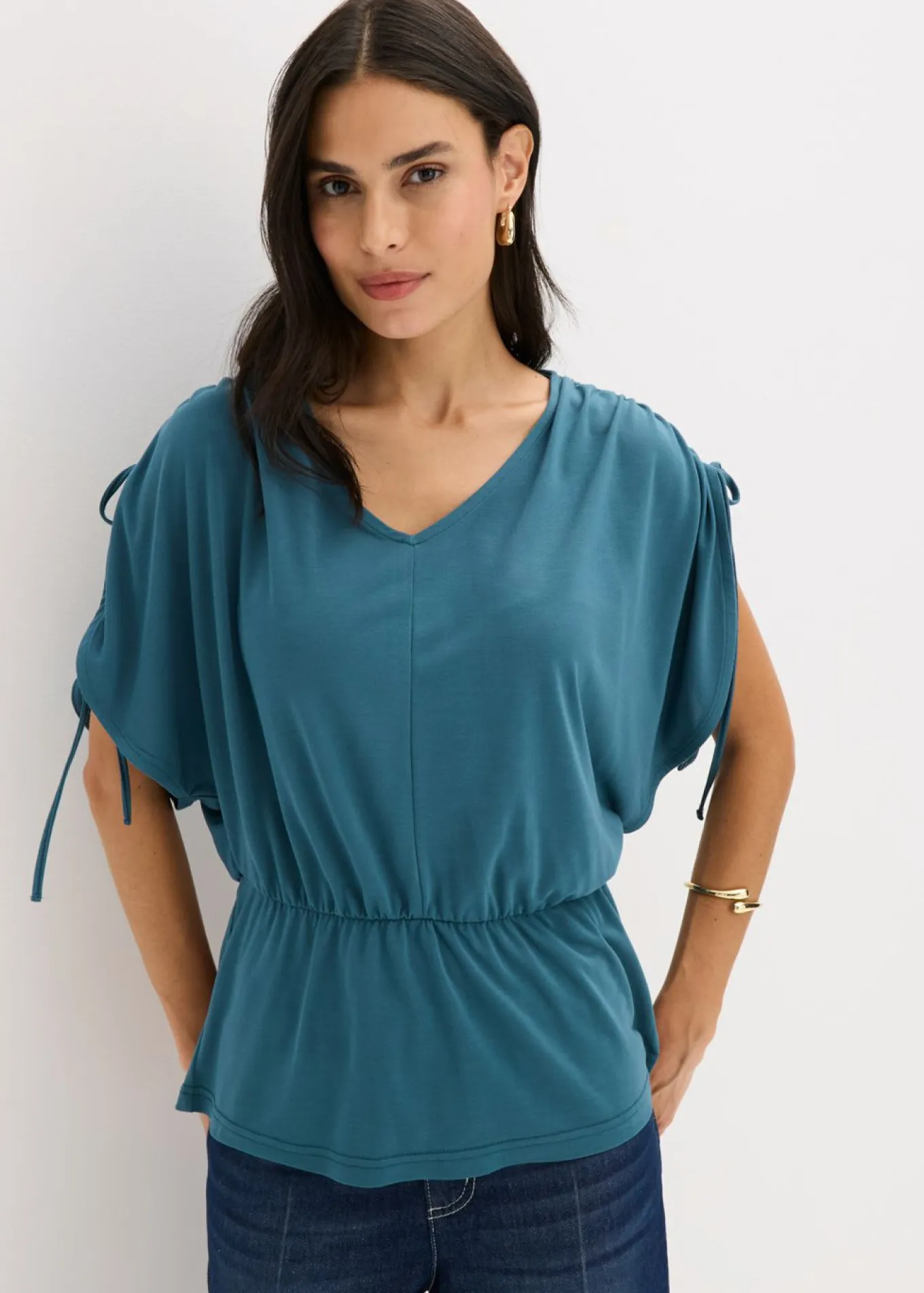 Camiseta de suave mezcla de modal