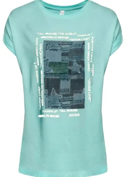Camiseta de suave mezcla de viscosa
