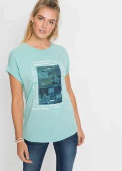 Camiseta de suave mezcla de viscosa