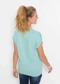 Camiseta de suave mezcla de viscosa