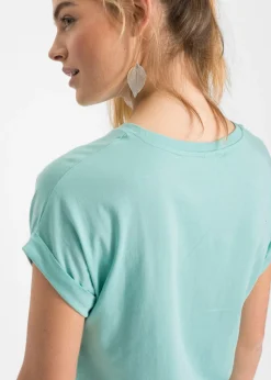 Camiseta de suave mezcla de viscosa