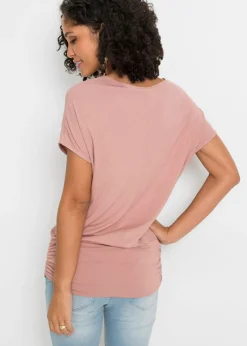 Camiseta de suave mezcla de viscosa