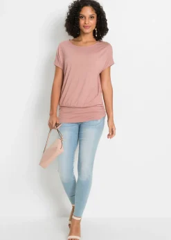 Camiseta de suave mezcla de viscosa