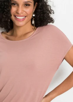 Camiseta de suave mezcla de viscosa