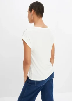 Camiseta de suave mezcla de viscosa
