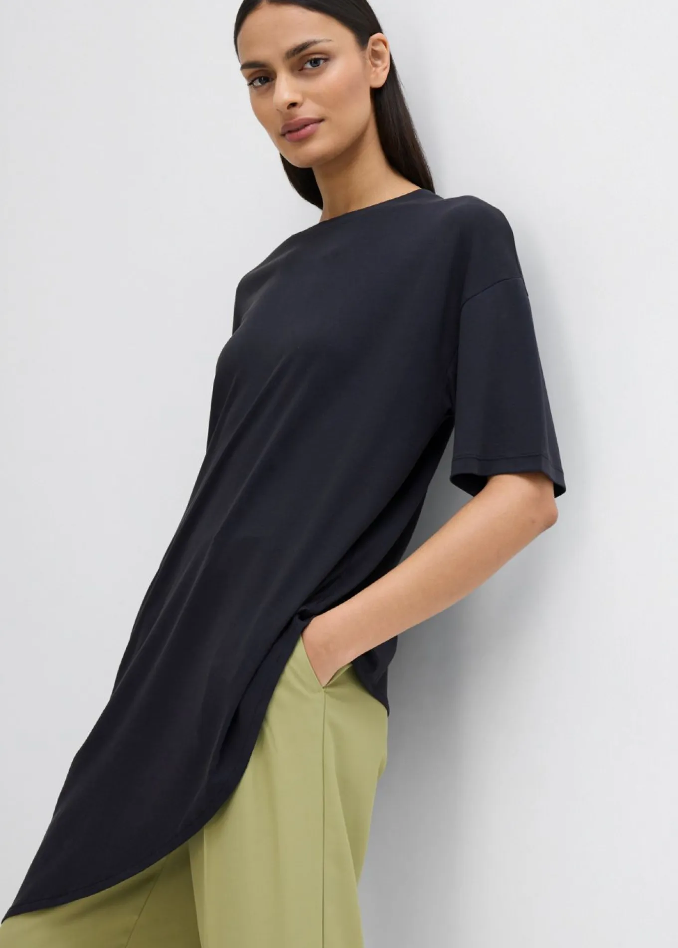 Camiseta de suave mezcla de modal