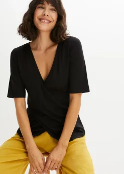 Camiseta de suave mezcla de viscosa