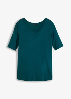 Camiseta de suave mezcla de viscosa