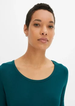 Camiseta de suave mezcla de viscosa