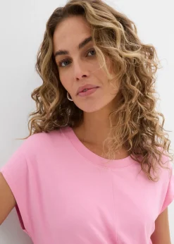 Camiseta de suave mezcla de viscosa
