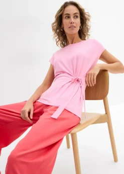 Camiseta de suave mezcla de viscosa