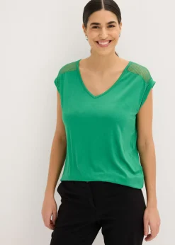 Camiseta de suave mezcla de viscosa