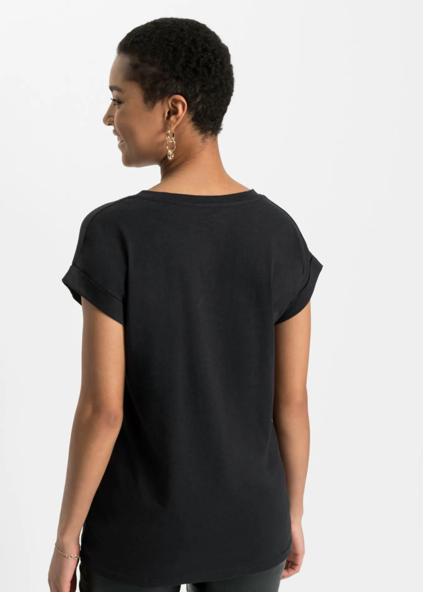 Camiseta de suave mezcla de viscosa