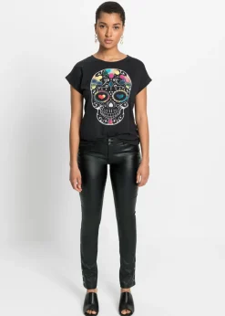Camiseta de suave mezcla de viscosa