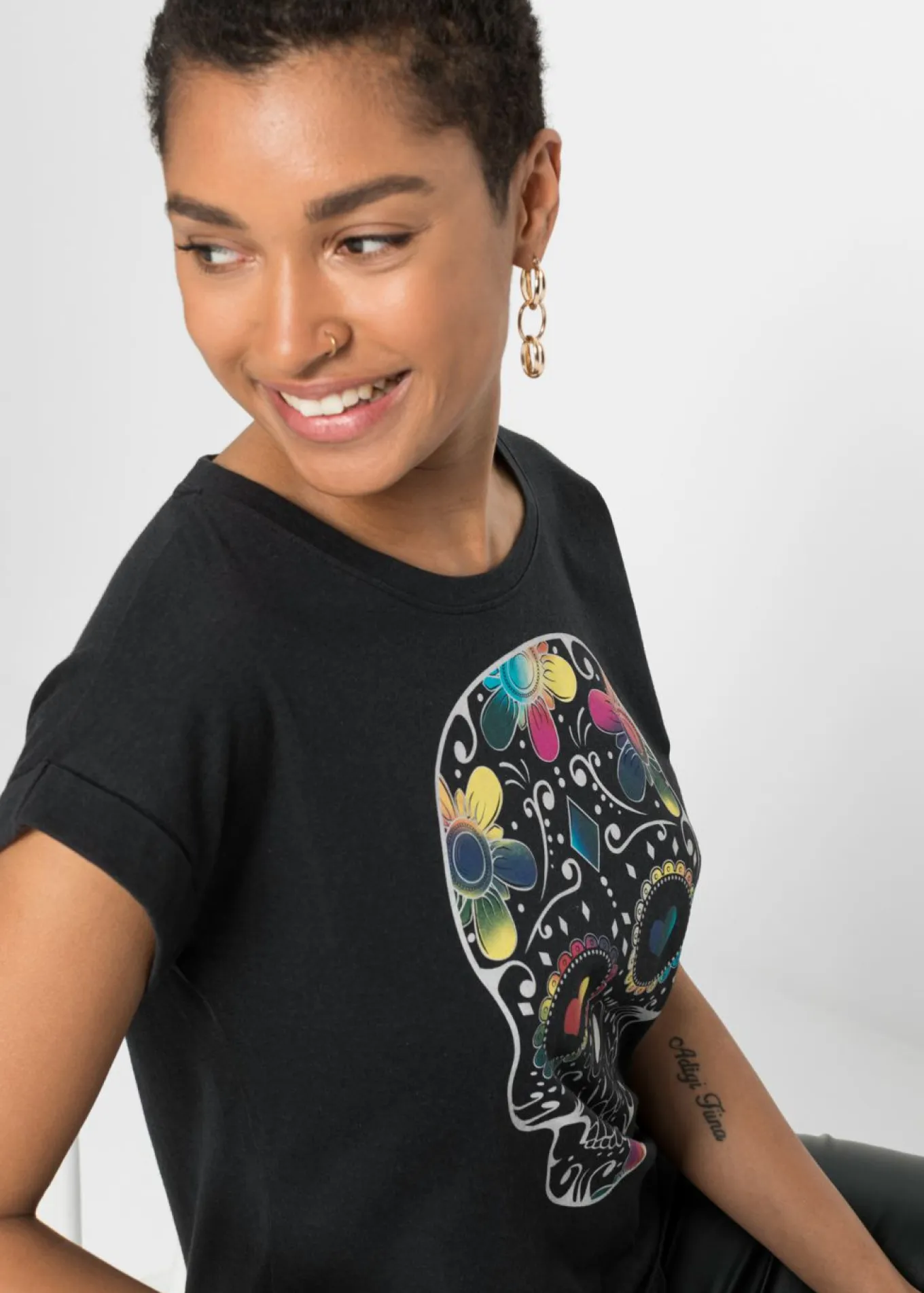 Camiseta de suave mezcla de viscosa