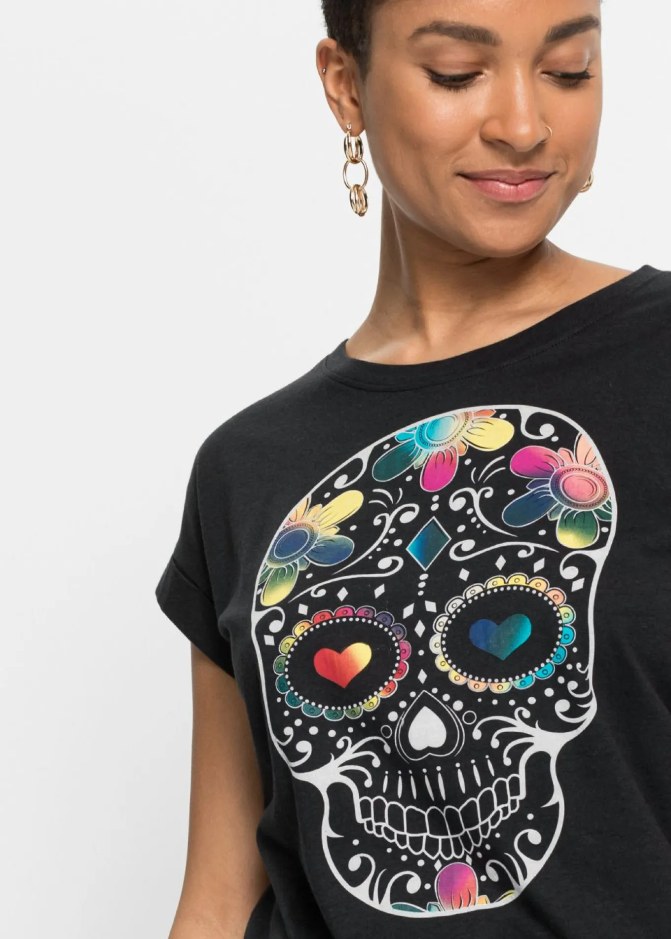 Camiseta de suave mezcla de viscosa