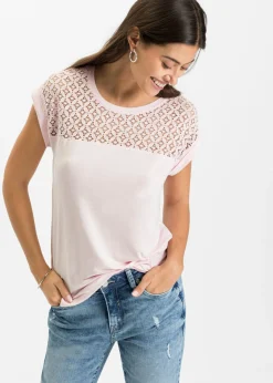 Camiseta de suave mezcla de viscosa