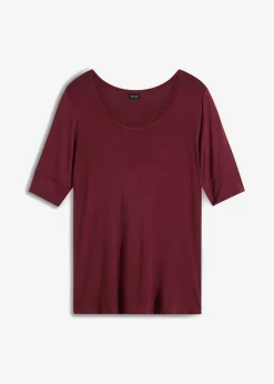 Camiseta de suave mezcla de viscosa