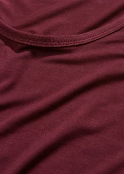 Camiseta de suave mezcla de viscosa