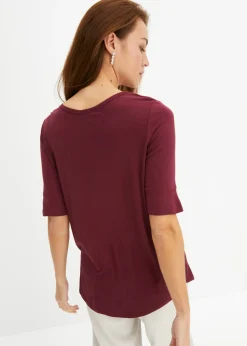 Camiseta de suave mezcla de viscosa