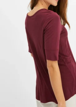 Camiseta de suave mezcla de viscosa