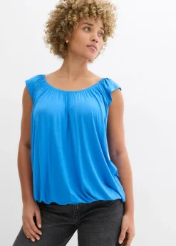 Camiseta de suave mezcla de viscosa