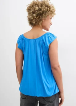 Camiseta de suave mezcla de viscosa