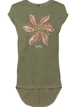 Camiseta de suave mezcla de viscosa