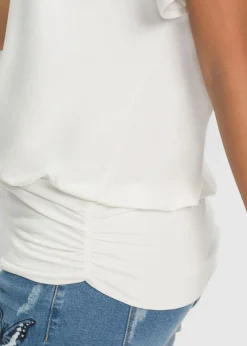 Camiseta de suave mezcla de viscosa