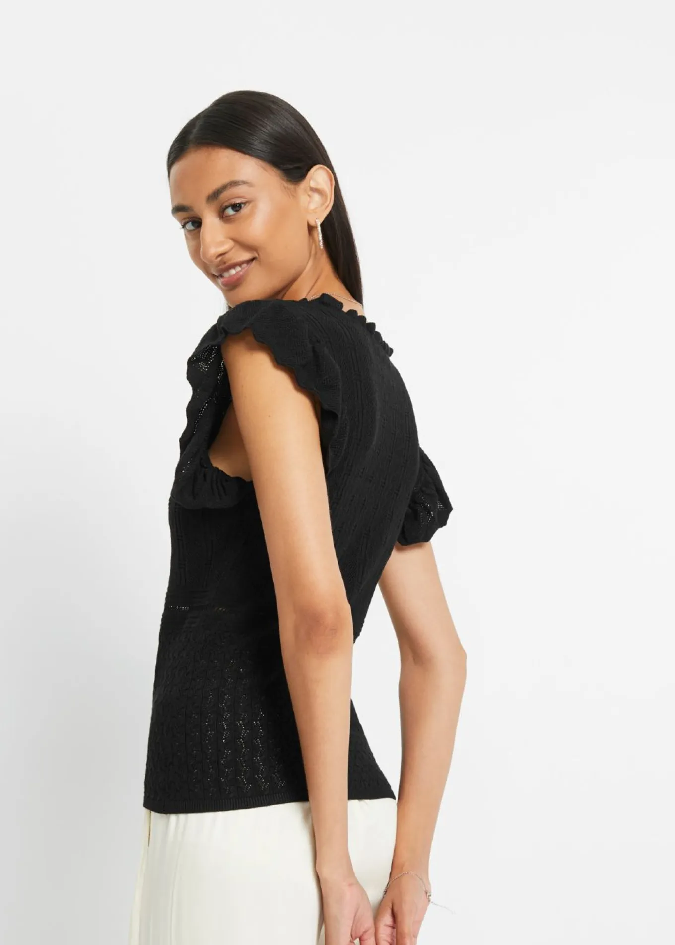 Camiseta de suave mezcla de viscosa